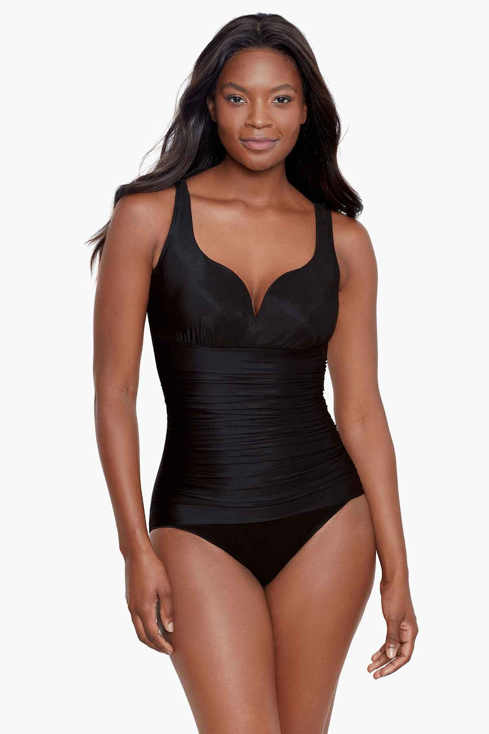 Rock Solid Cherie One Piece Swimsuit Cayenne | Miraclesuit