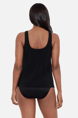 DD-Cup Ursula Tankini Top Black | Miraclesuit
