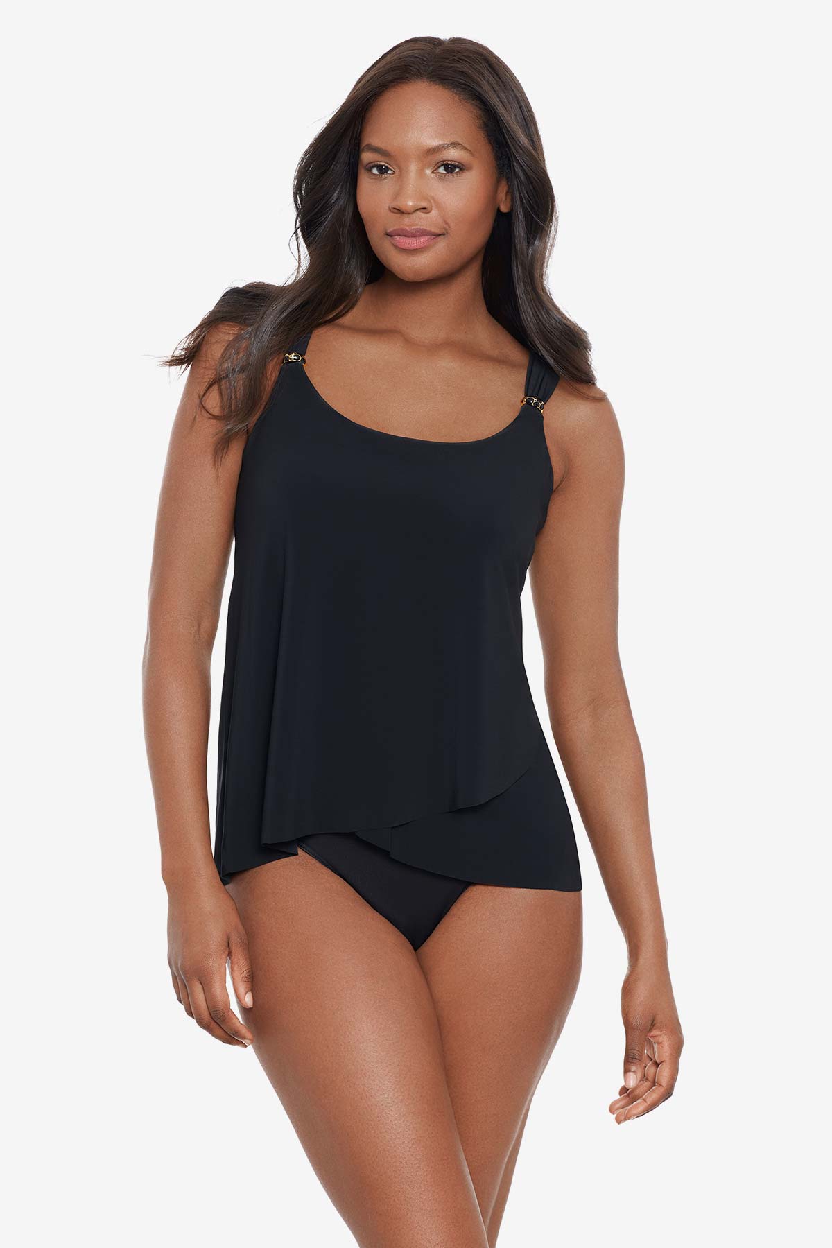 DD-Cup Dazzle Tankini Top Framboise | Miraclesuit