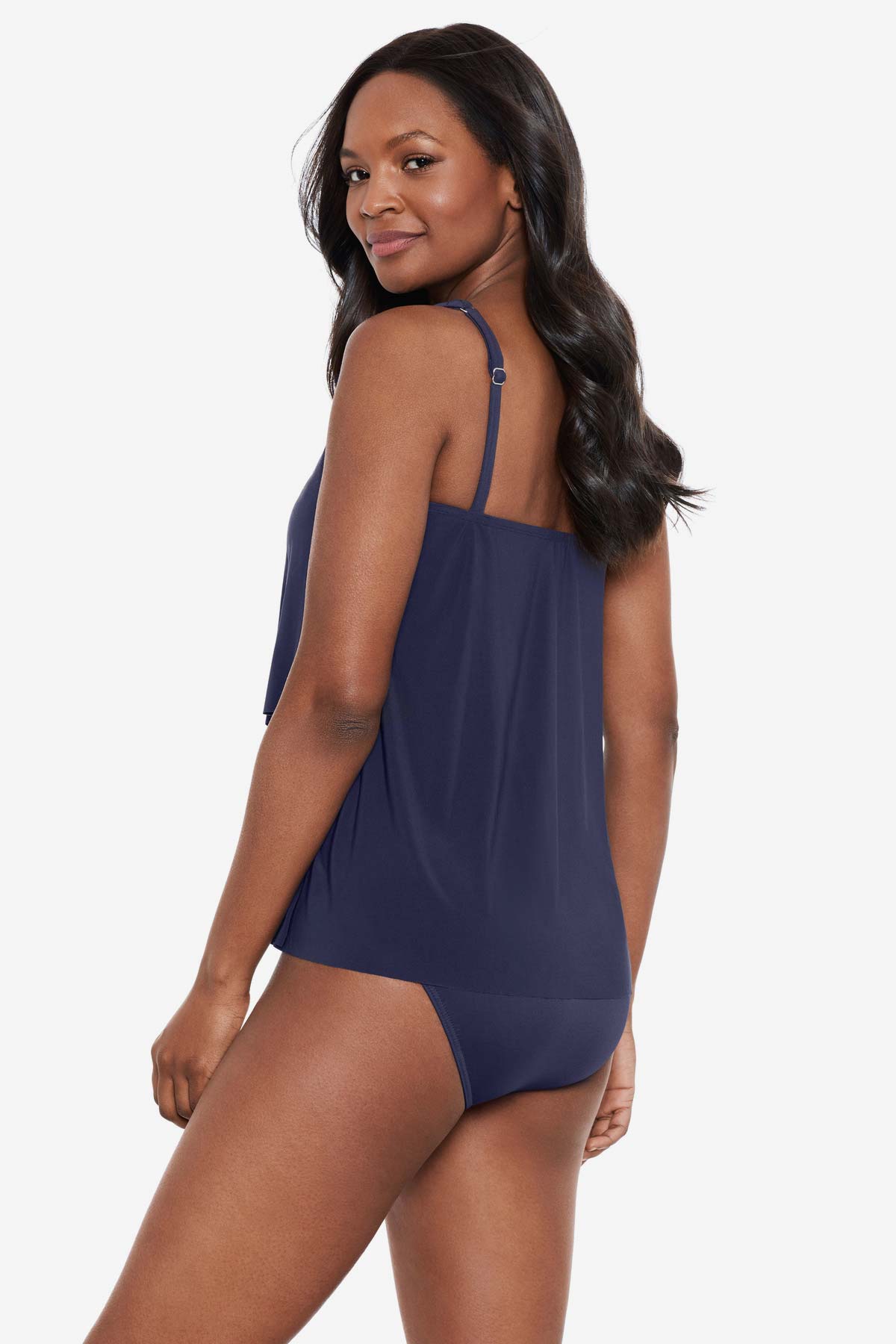 DD-Cup Mirage Tankini Top Mulberry | Miraclesuit