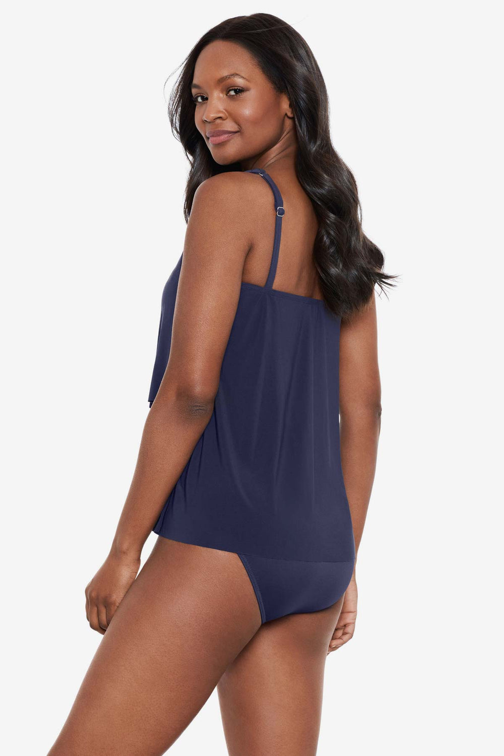 DD-Cup Mirage Tankini Top Mulberry | Miraclesuit