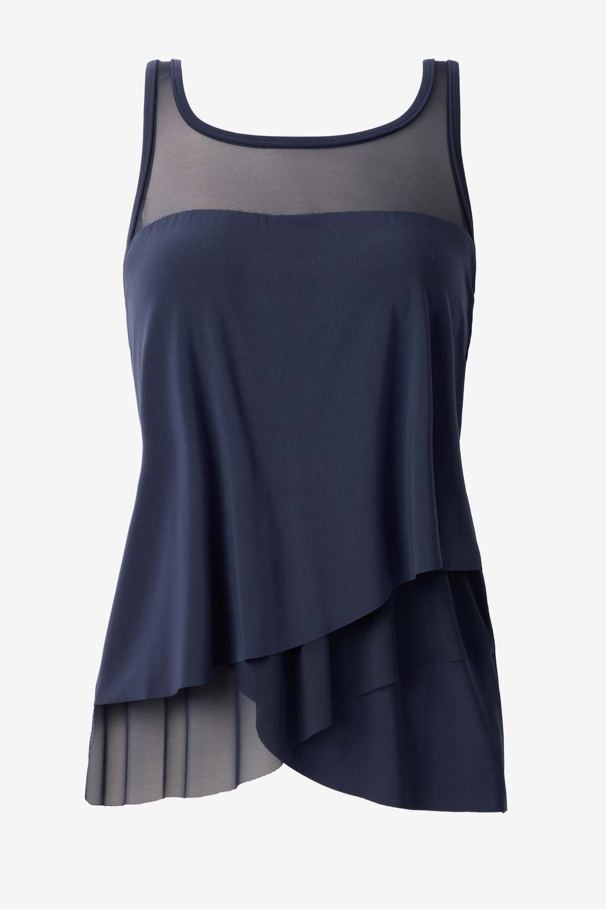 DD-Cup Mirage Tankini Top Mulberry | Miraclesuit
