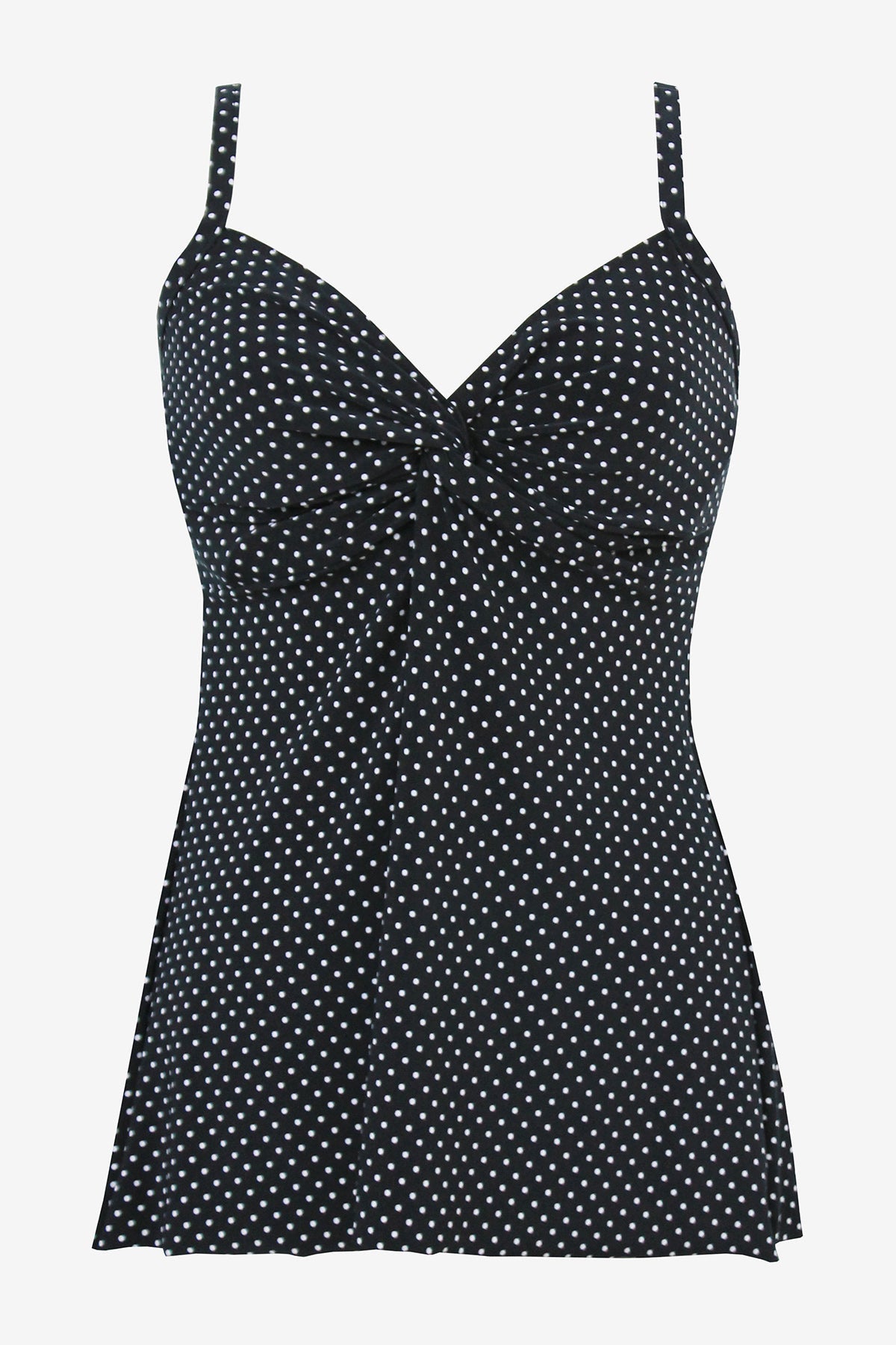 Pin Point Roswell Tankini Black/White | Miraclesuit