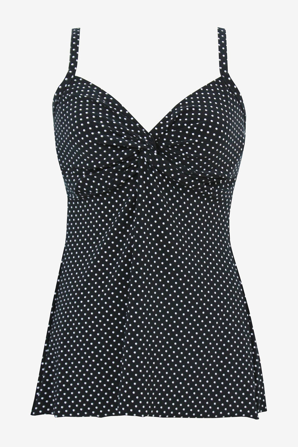 Pin Point Roswell Tankini Black/White | Miraclesuit