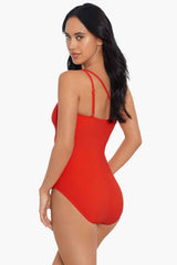 Magicsuit Hyper Link Charlize One Piece Swimsuit Persimmon | Miraclesuit