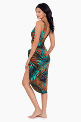 Tamara Tigre Long Sarong Swim Cover Up Multi | Miraclesuit