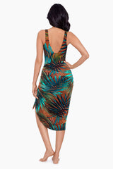 Tamara Tigre Long Sarong Swim Cover Up Multi | Miraclesuit