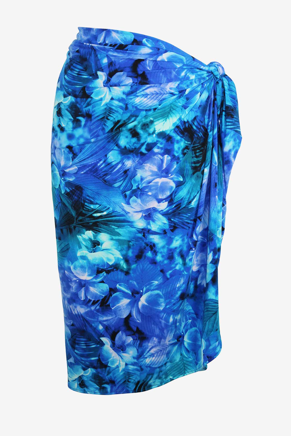 Sous Marine Long Sarong Swim Cover Up Blue/Multi | Miraclesuit