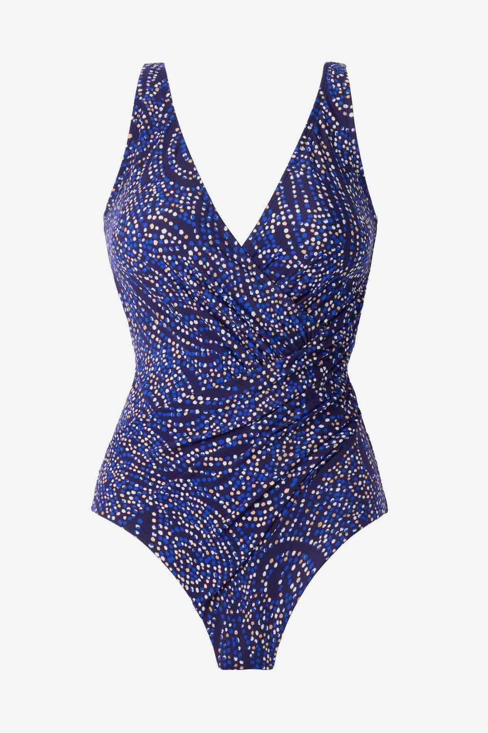Spotlight Oceanus One Piece Swimsuit DD-Cup Plum/Multi | Miraclesuit