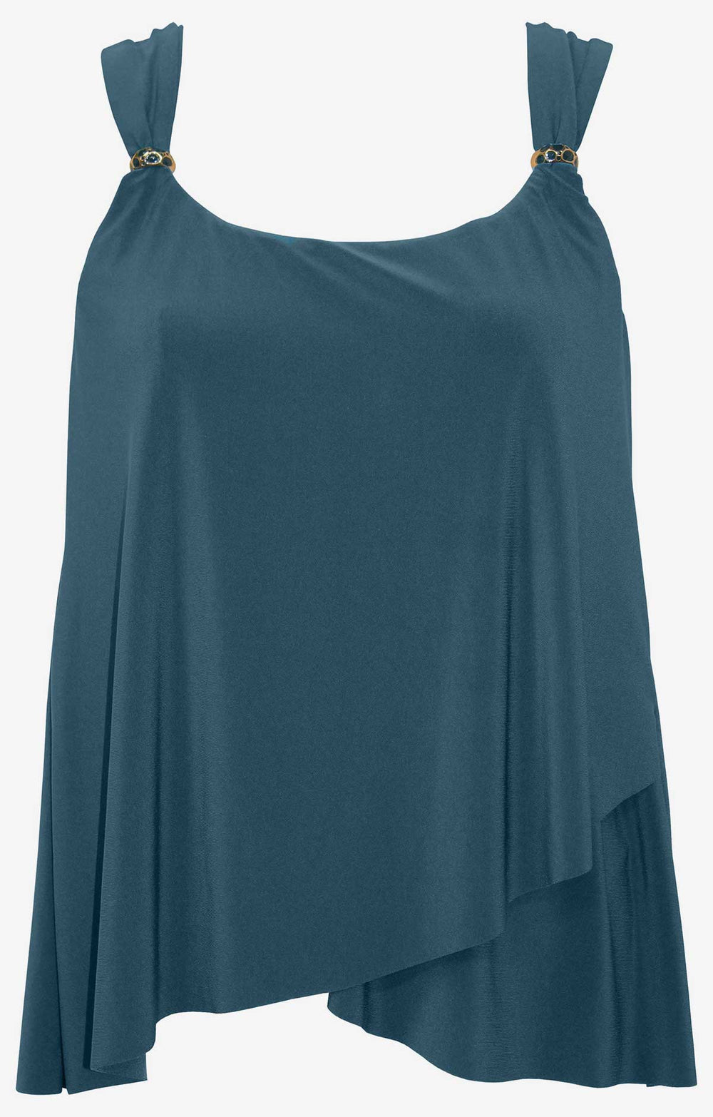 Plus Size Dazzle Tankini Top Cayenne | Miraclesuit