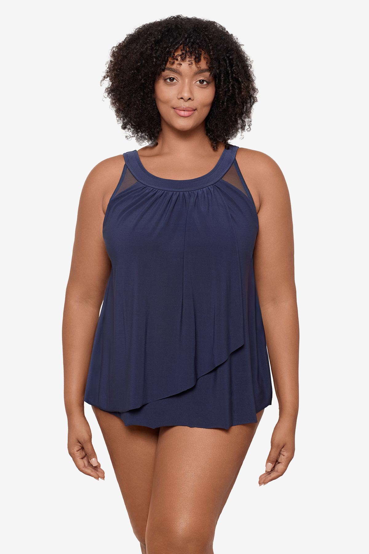 Plus Size Ursula Tankini Top Aegean | Miraclesuit