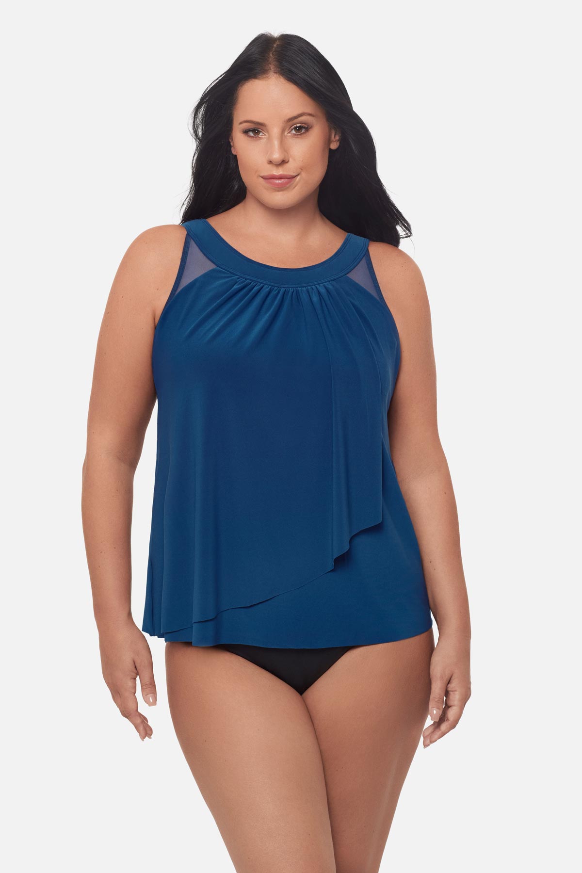 Plus Size Ursula Tankini Top Aegean | Miraclesuit