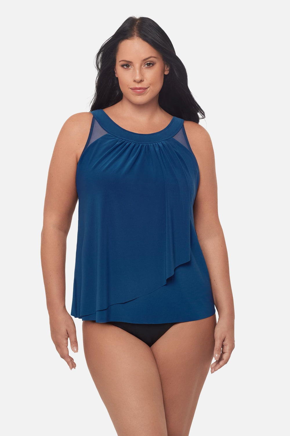 Plus Size Ursula Tankini Top Aegean | Miraclesuit