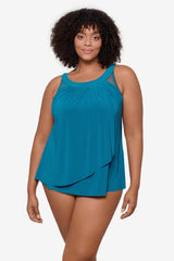 Plus Size Ursula Tankini Top Aegean | Miraclesuit