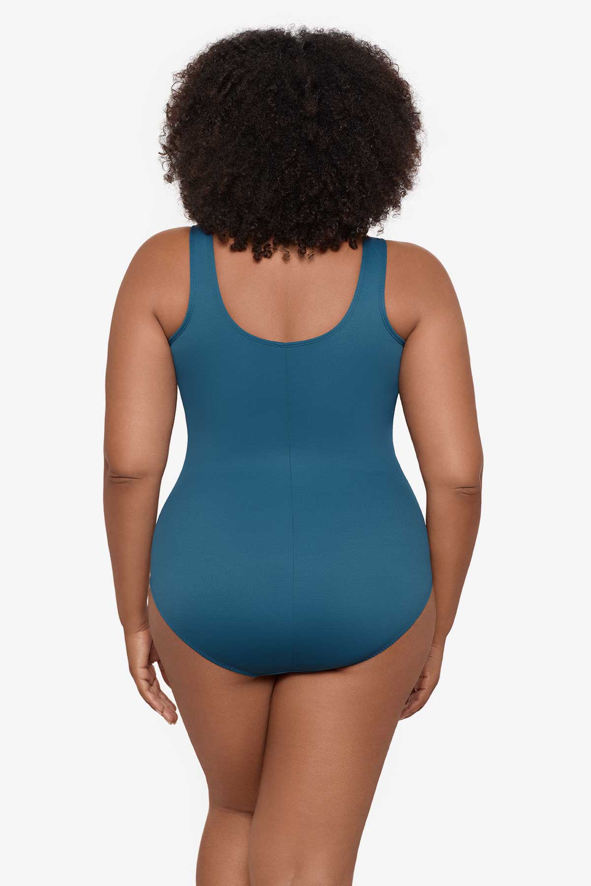 Plus Size Must Haves Oceanus One Piece Swimsuit Mulberry | Miraclesuit