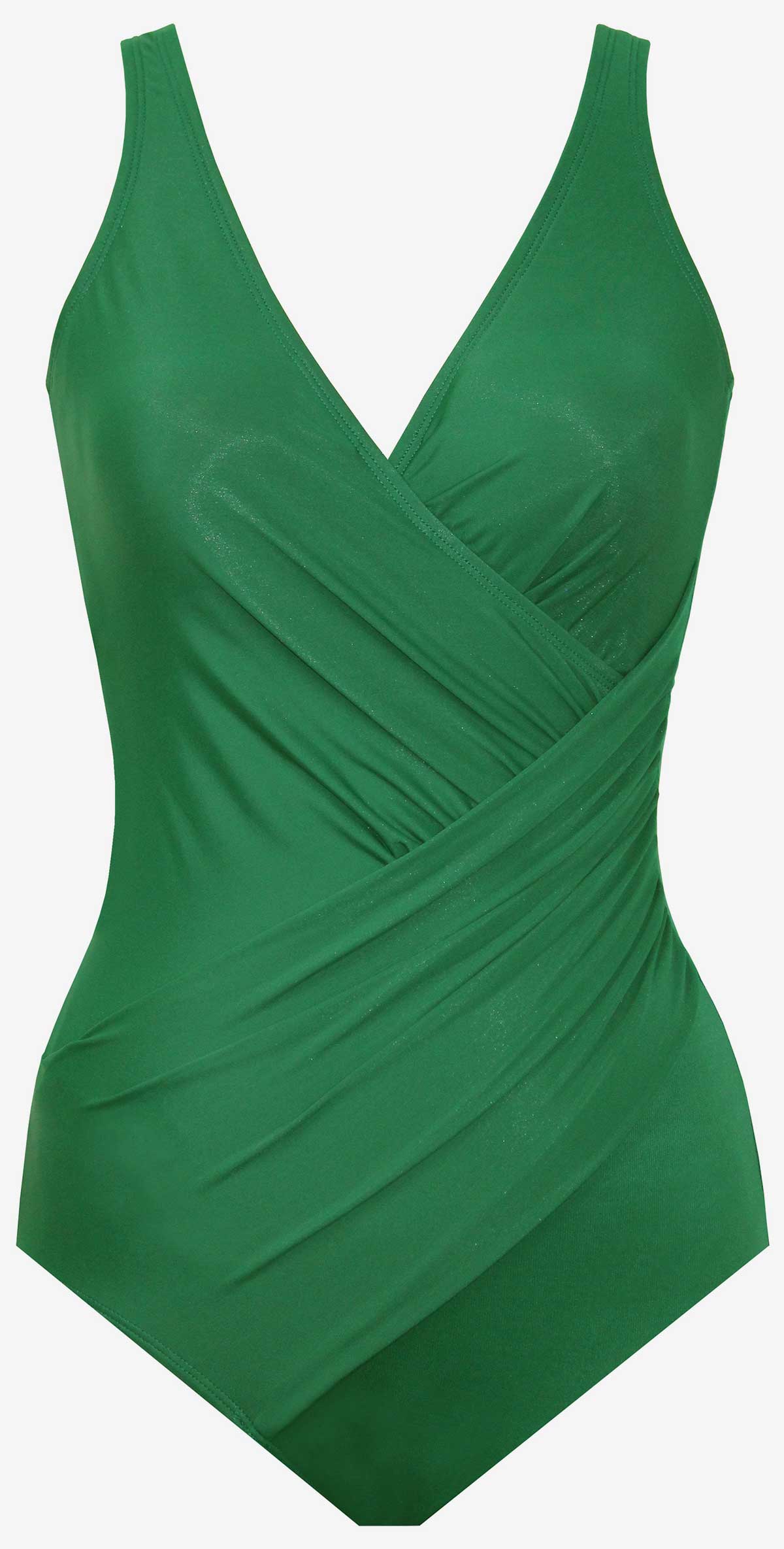 Plus Size Must Haves Oceanus One Piece Swimsuit Mulberry | Miraclesuit