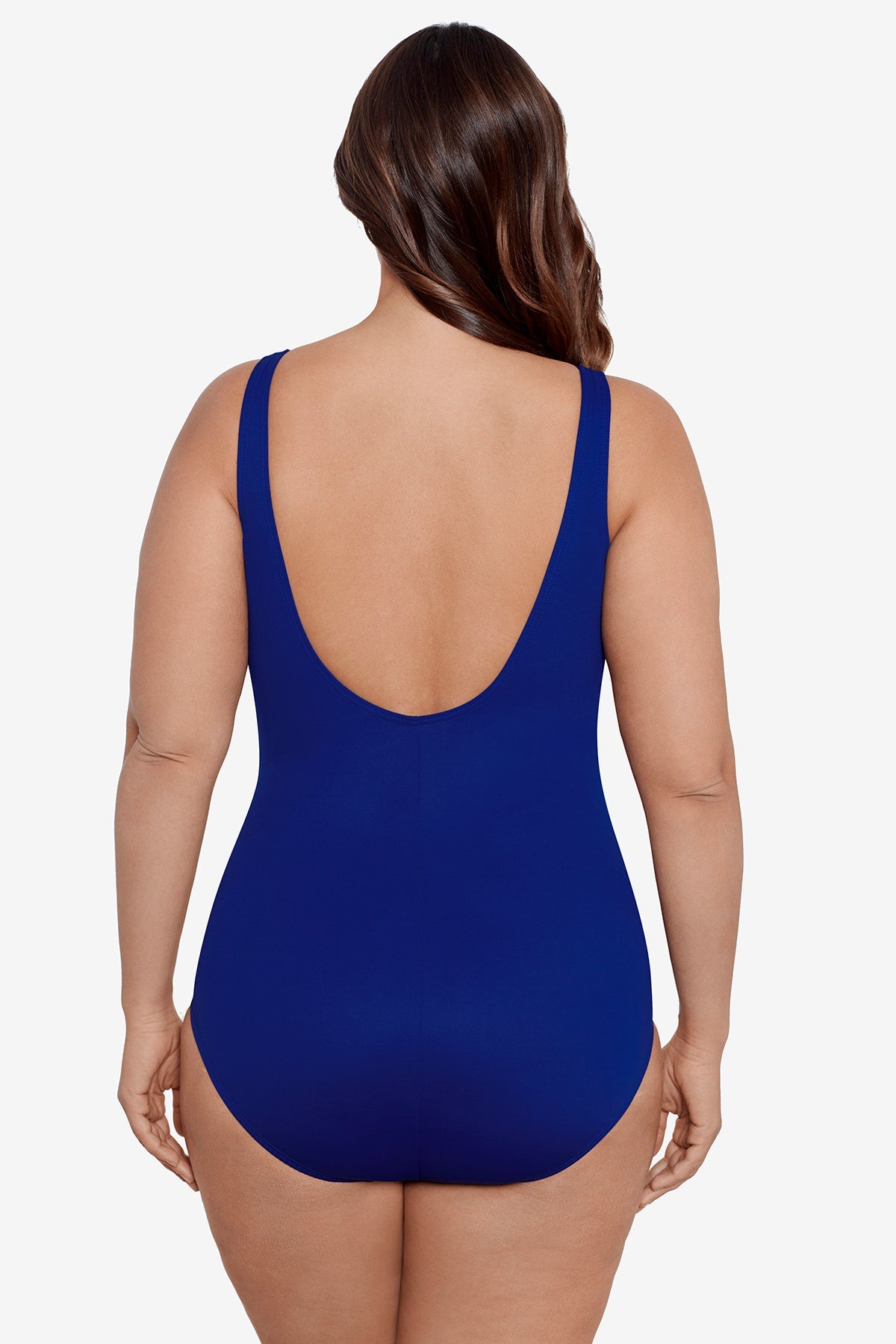 Plus Size Must Haves Oceanus One Piece Swimsuit Mulberry | Miraclesuit
