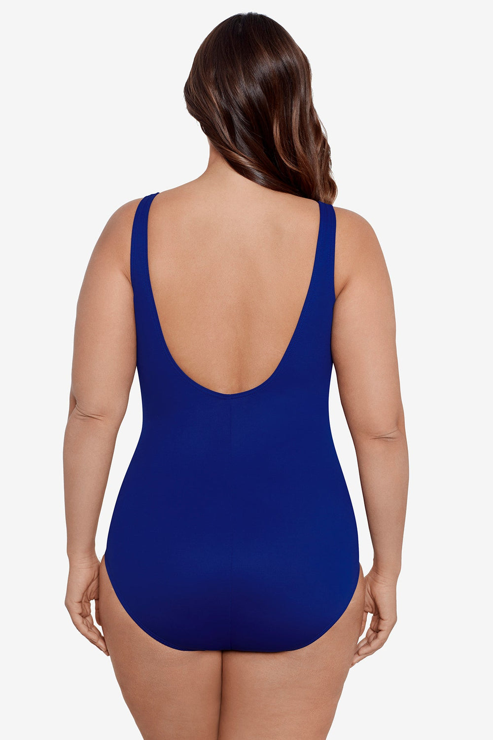 Plus Size Must Haves Oceanus One Piece Swimsuit Mulberry | Miraclesuit