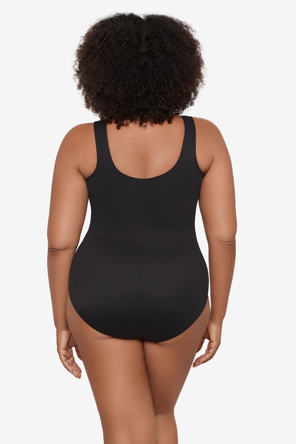 Plus Size Must Haves Oceanus One Piece Swimsuit Mulberry | Miraclesuit