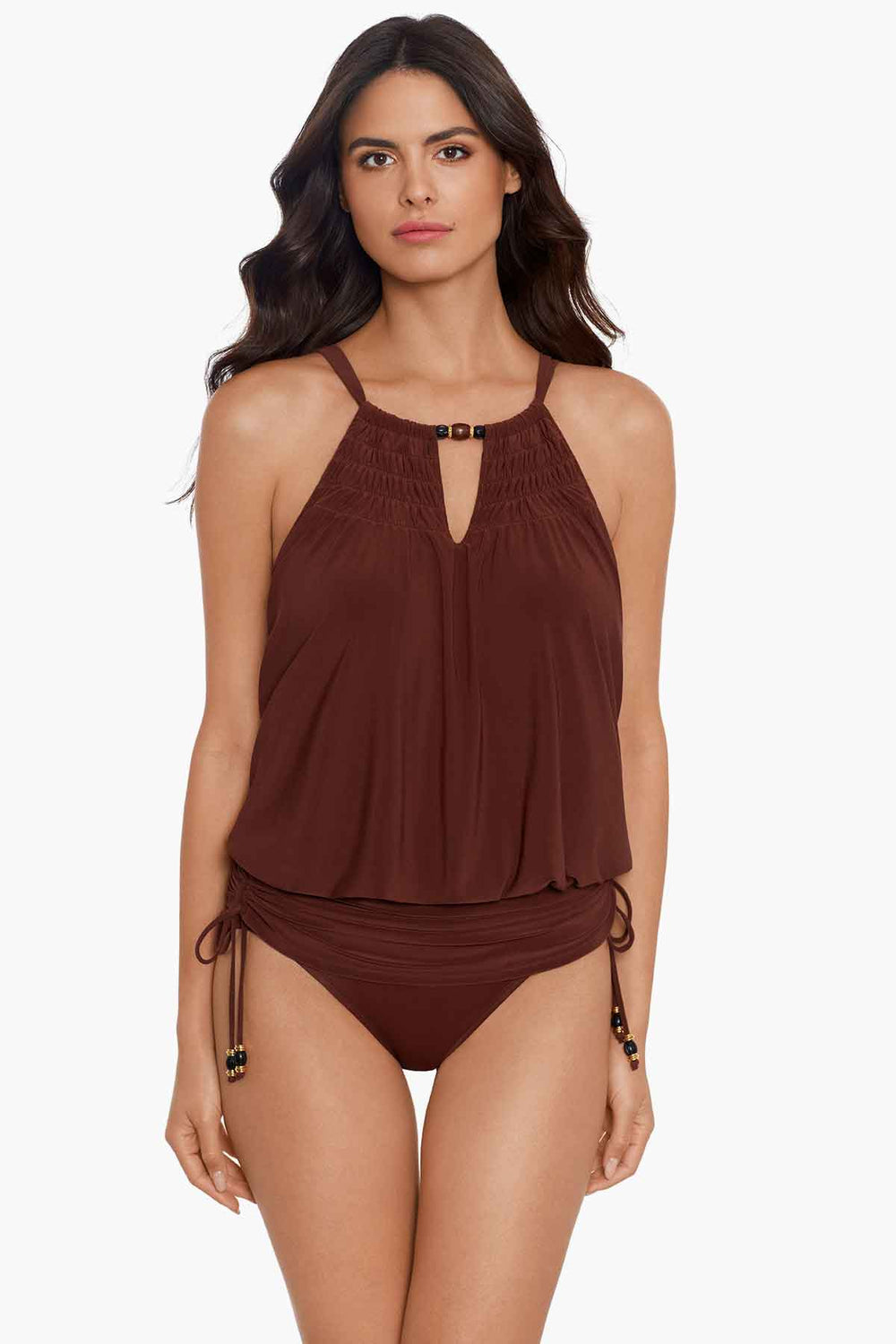 Magicsuit Marley Shanice One Piece Swimsuit Chestnut | Miraclesuit