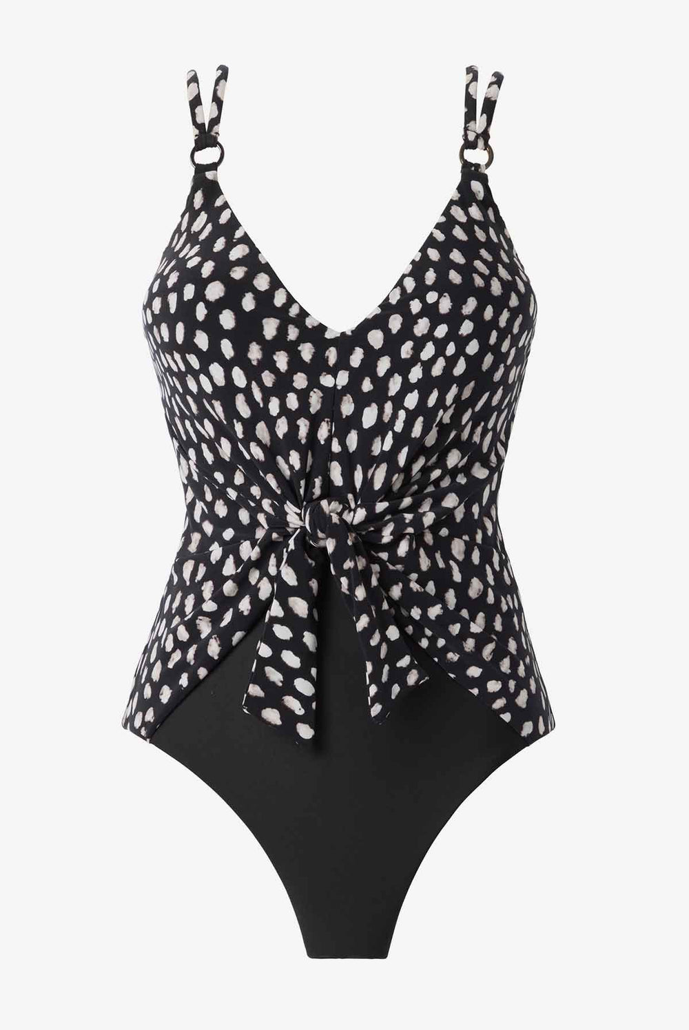 Magicsuit Pebbles Saki One Piece Swimsuit Black/White | Miraclesuit