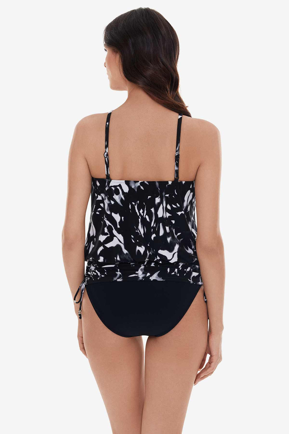 Babs Tankini Top in Dream State Black/Multi | Miraclesuit