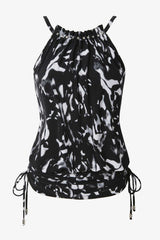 Babs Tankini Top in Dream State Black/Multi | Miraclesuit