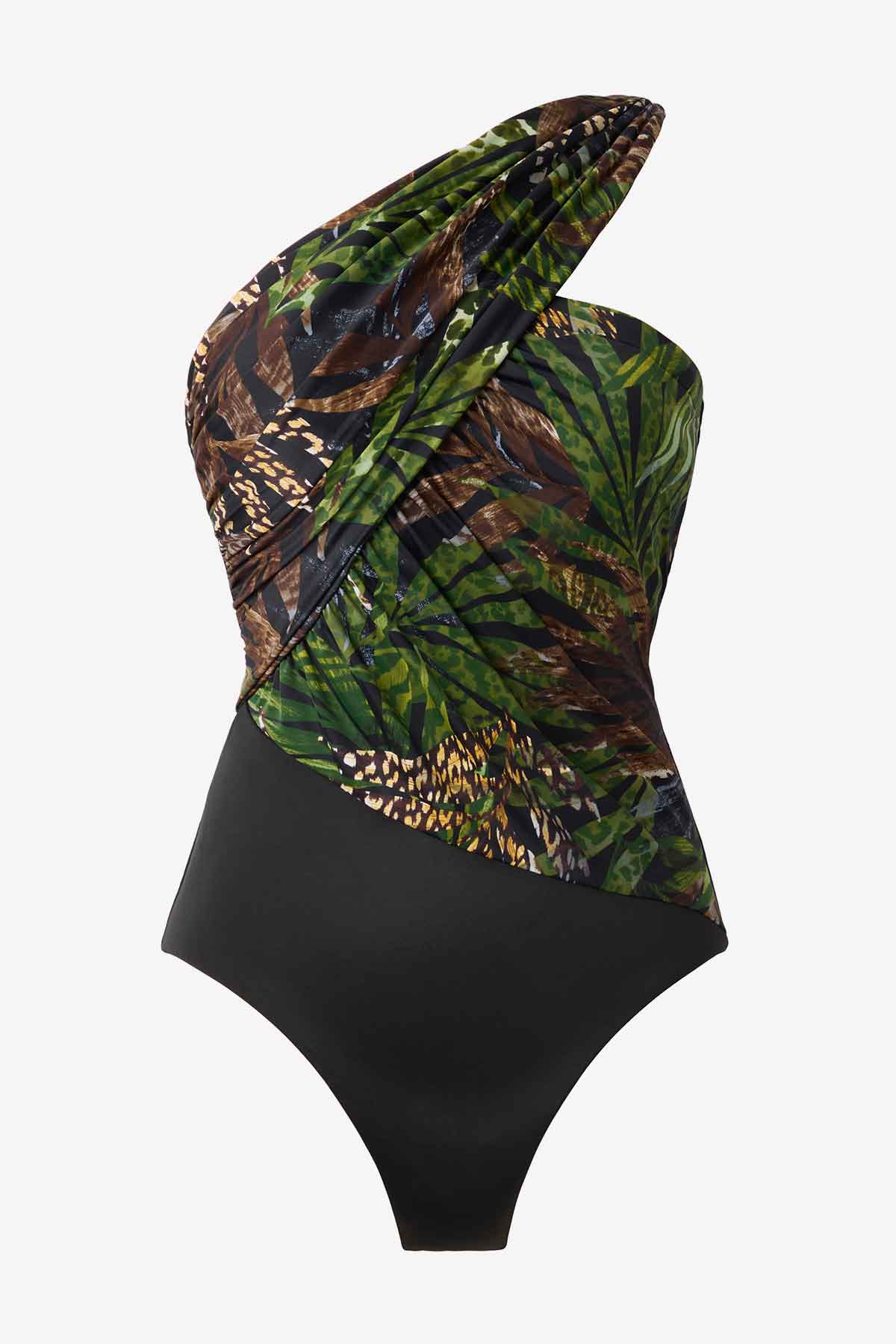 Magicsuit Nighthawk Goddess One Piece Swimsuit Black/Multi | Miraclesuit