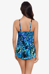 Magicsuit Chanticleer Grace Tankini Top Black/Multi | Miraclesuit