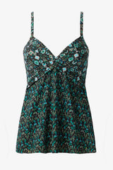 Bijoux Myrra Tankini Top Black/Multi | Miraclesuit