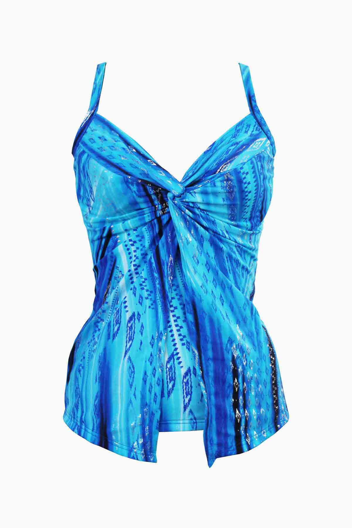 Atlantis Love Knot Tankini Blue | Miraclesuit