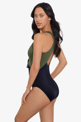 Magicsuit Juxtapose Halle One Piece Swimsuit Bamboo | Miraclesuit