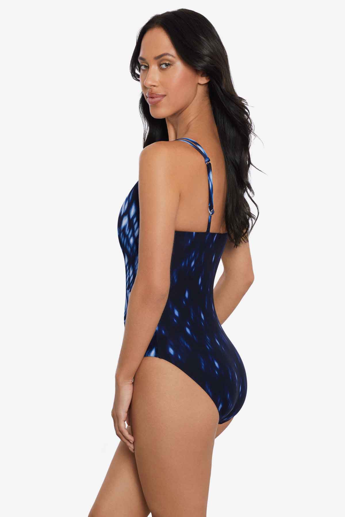 Magicsuit Indio Saki One Piece Swimsuit Blue/Multi | Miraclesuit