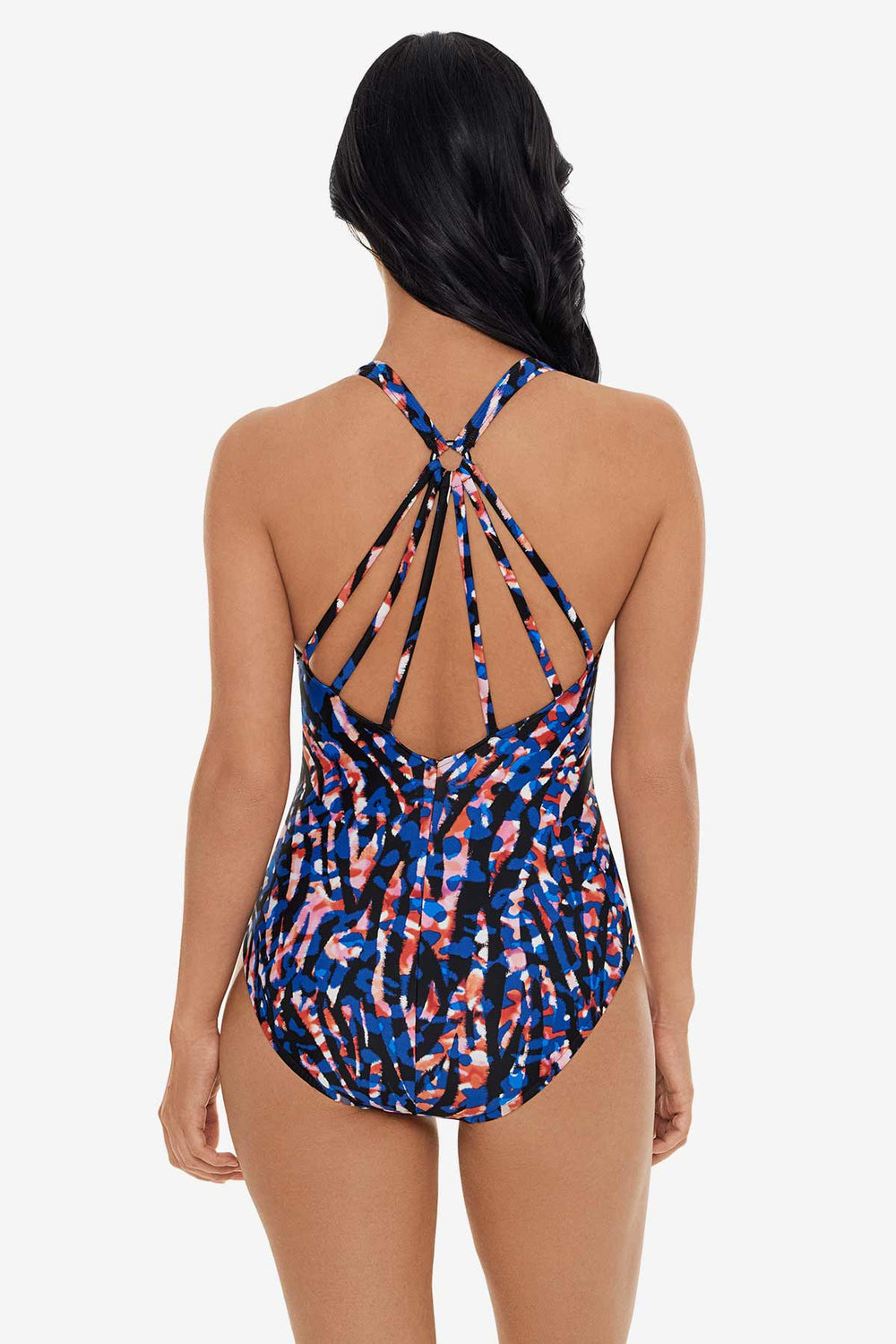 Drew One Piece in Burano Black/Multi | Miraclesuit