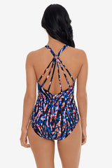 Drew One Piece in Burano Black/Multi | Miraclesuit