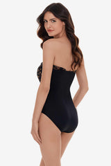 Goddess One Piece in La Paz Black/Brown | Miraclesuit