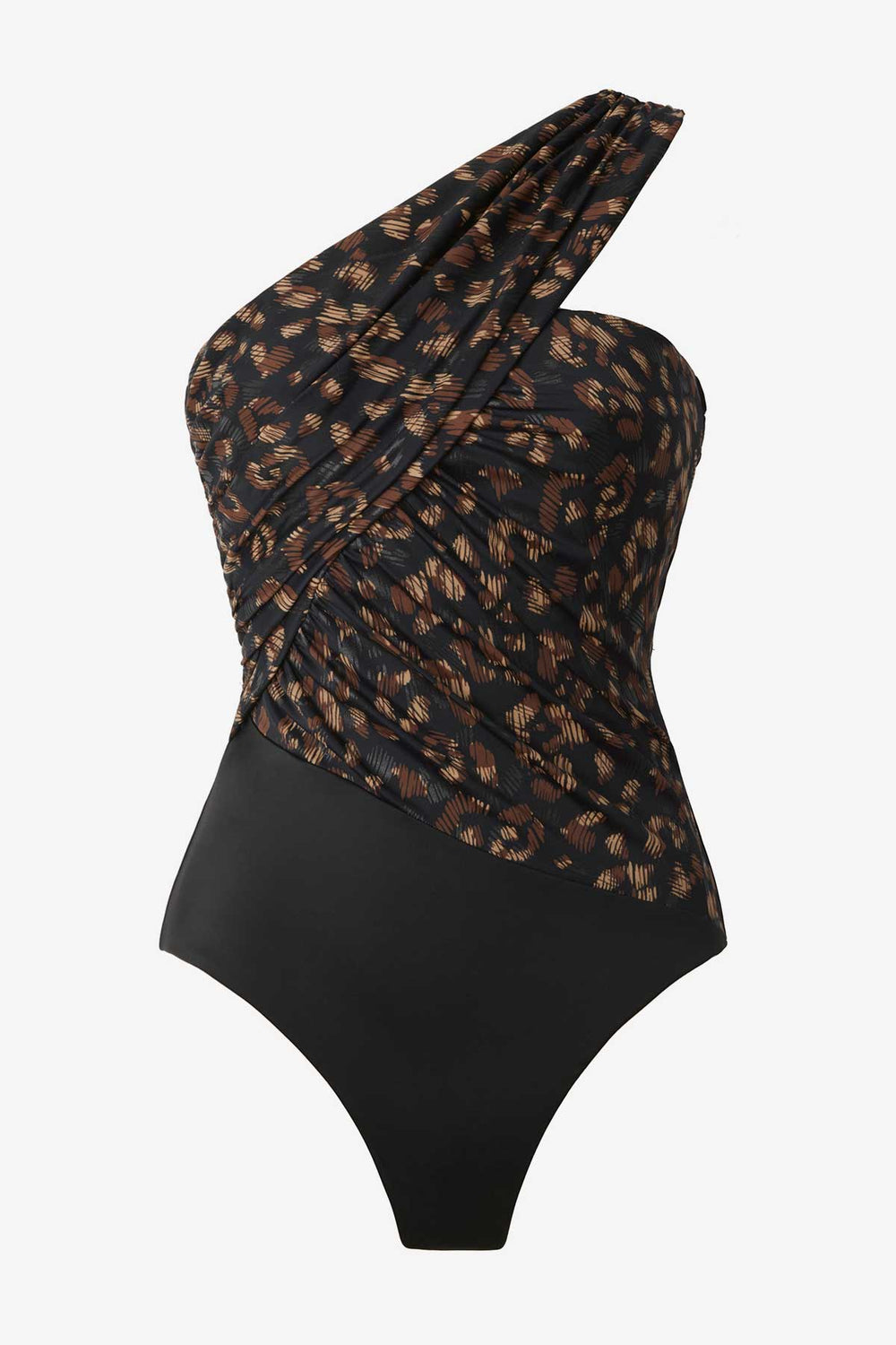 Goddess One Piece in La Paz Black/Brown | Miraclesuit