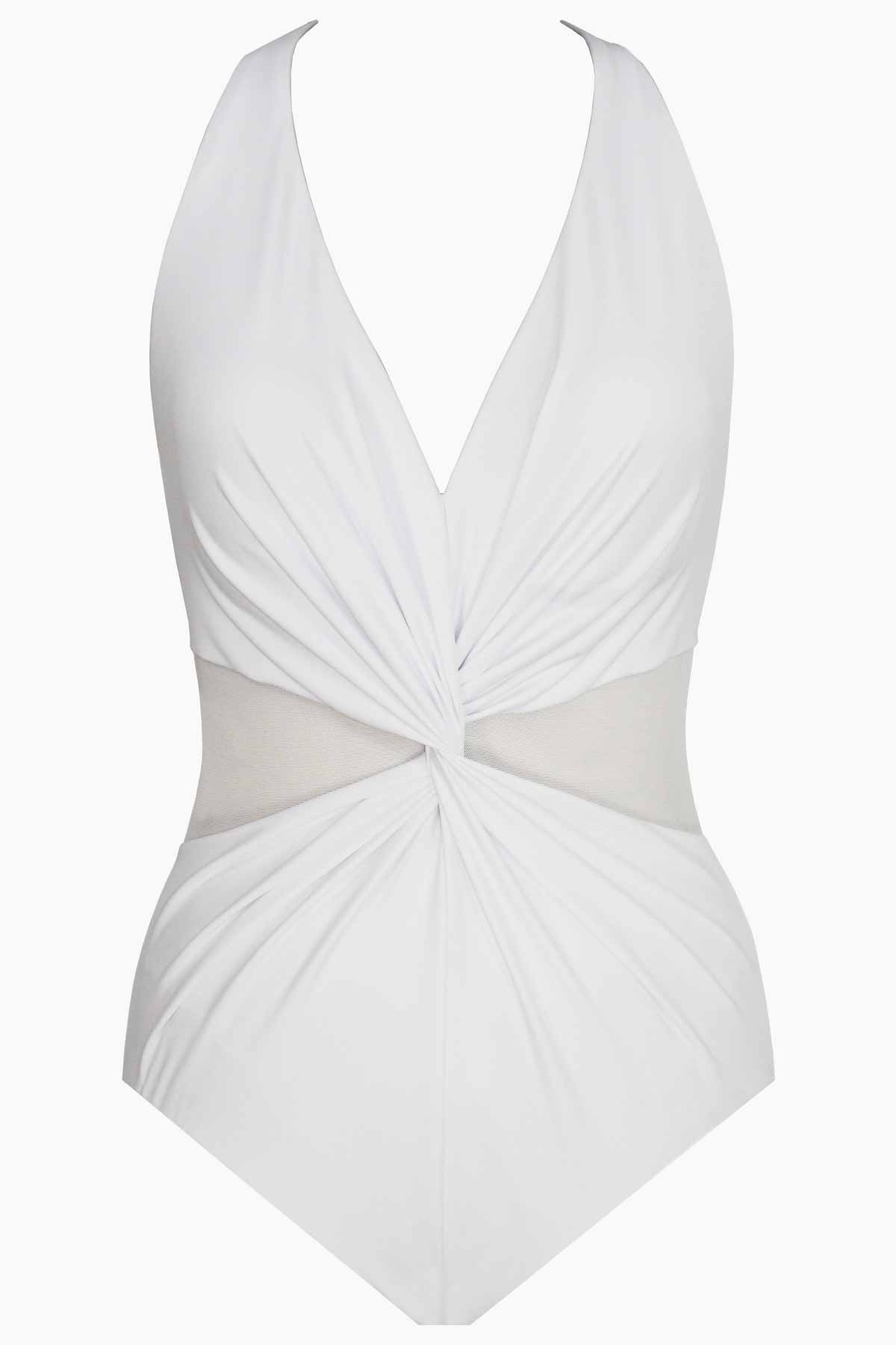 Illusionists Wrapture One Piece Swimsuit Sangria | Miraclesuit