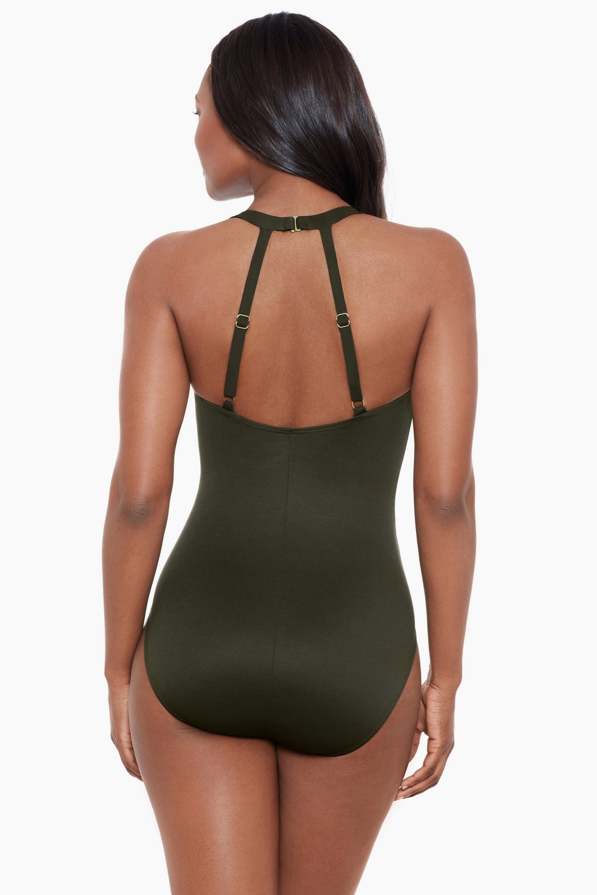 Illusionists Wrapture One Piece Swimsuit Sangria | Miraclesuit