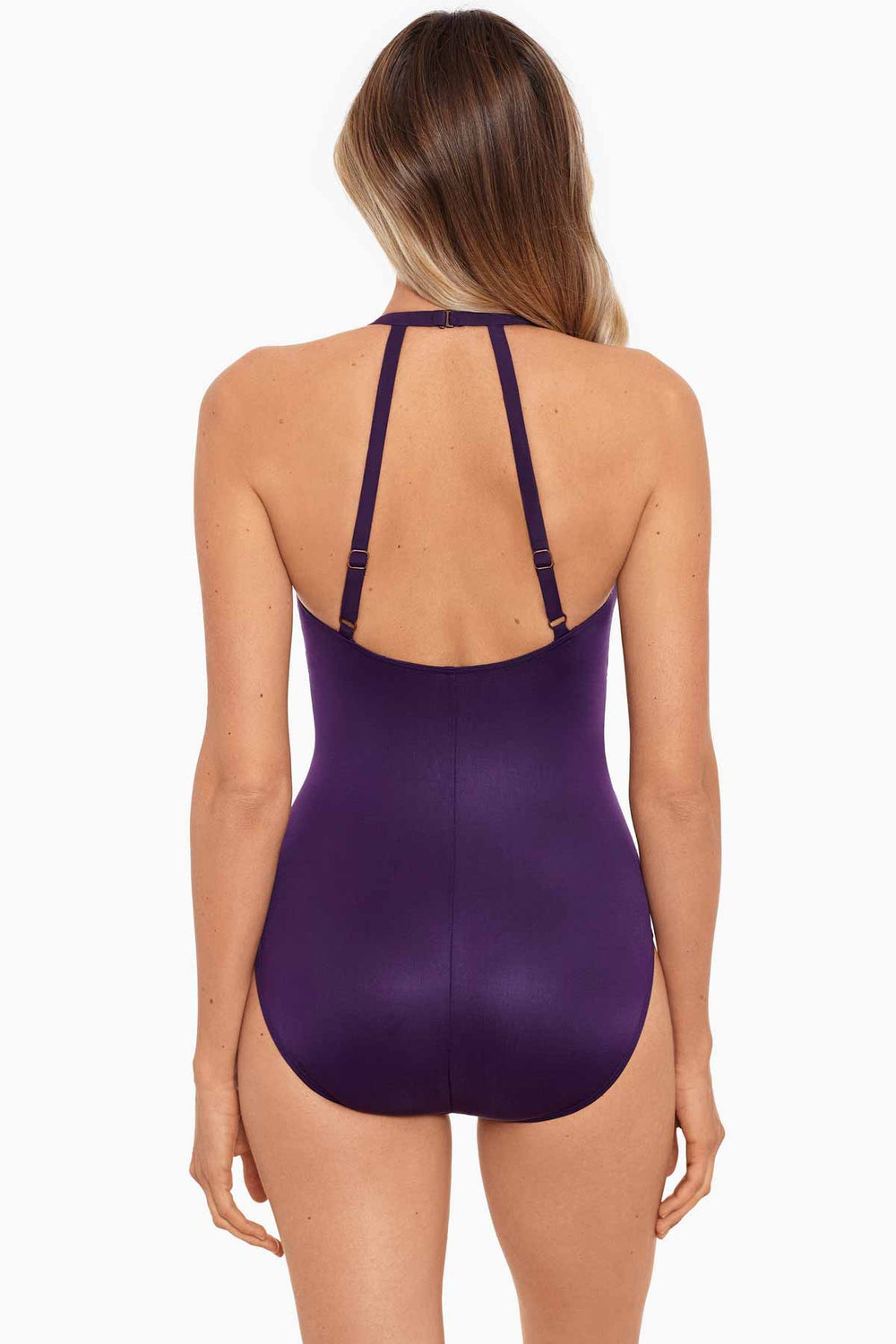 Illusionists Wrapture One Piece Swimsuit Sangria | Miraclesuit
