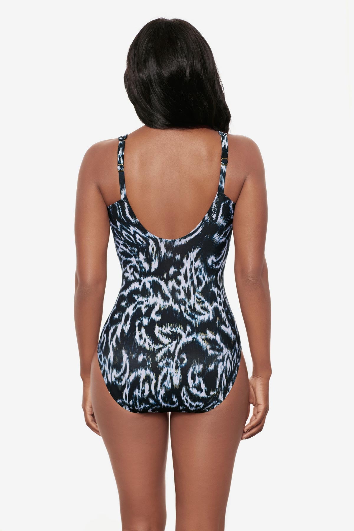 Siren One Piece in Adorn Black/White | Miraclesuit