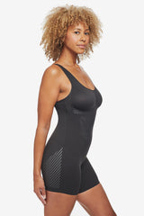 Iconic Core Mid-Thigh Bodysuit with Rear Lift Black | Miraclesuit