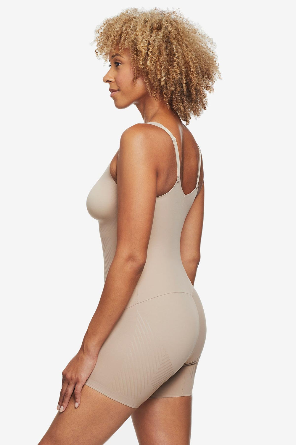 Iconic Core Mid-Thigh Bodysuit with Rear Lift Black | Miraclesuit