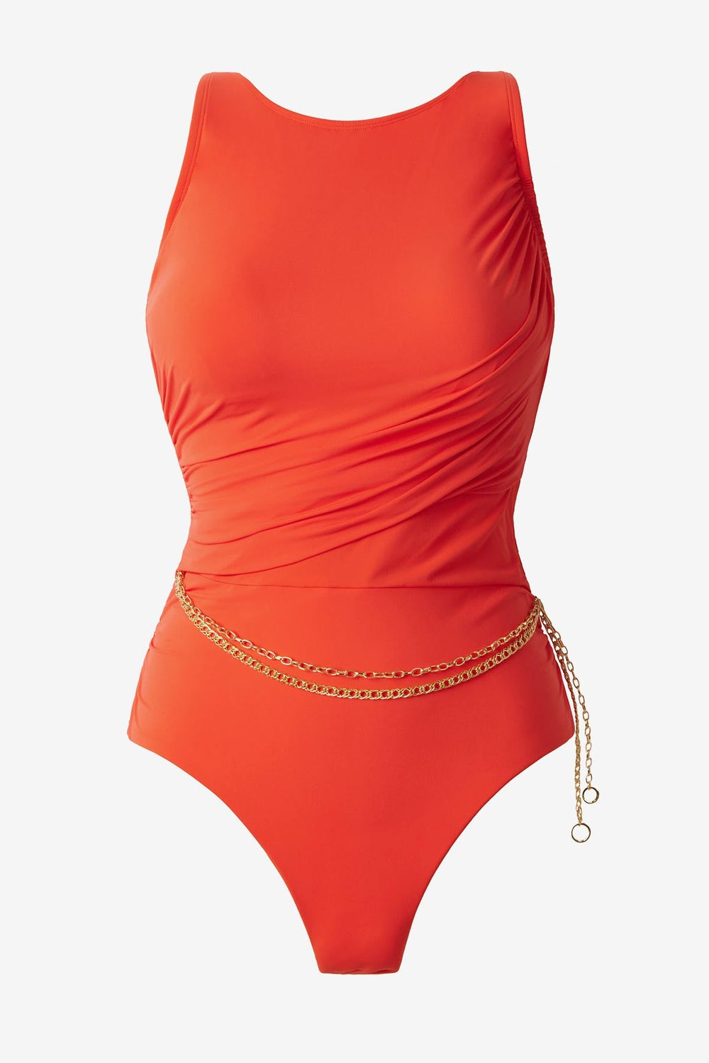 Annette One Piece in Hyperlink Persimmon | Miraclesuit