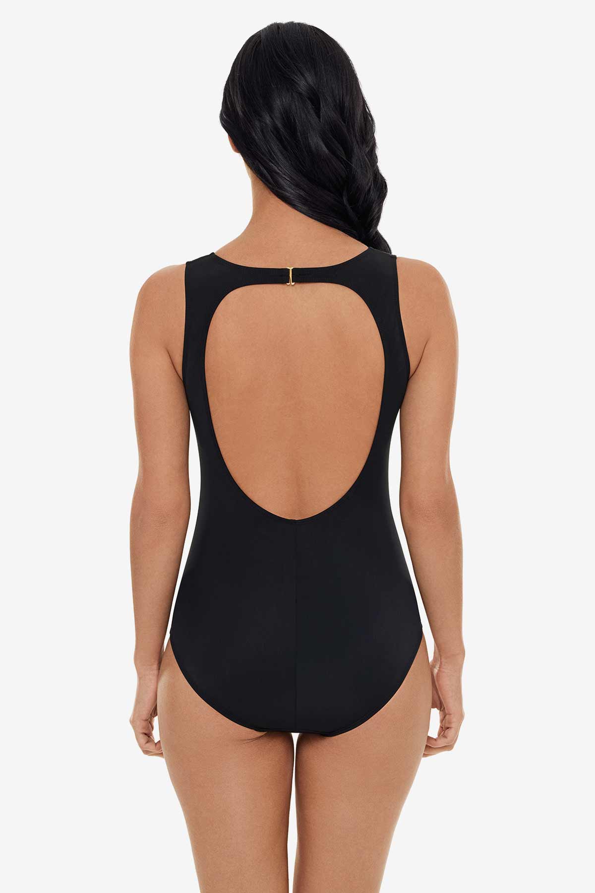 Annette One Piece in Hyperlink Persimmon | Miraclesuit