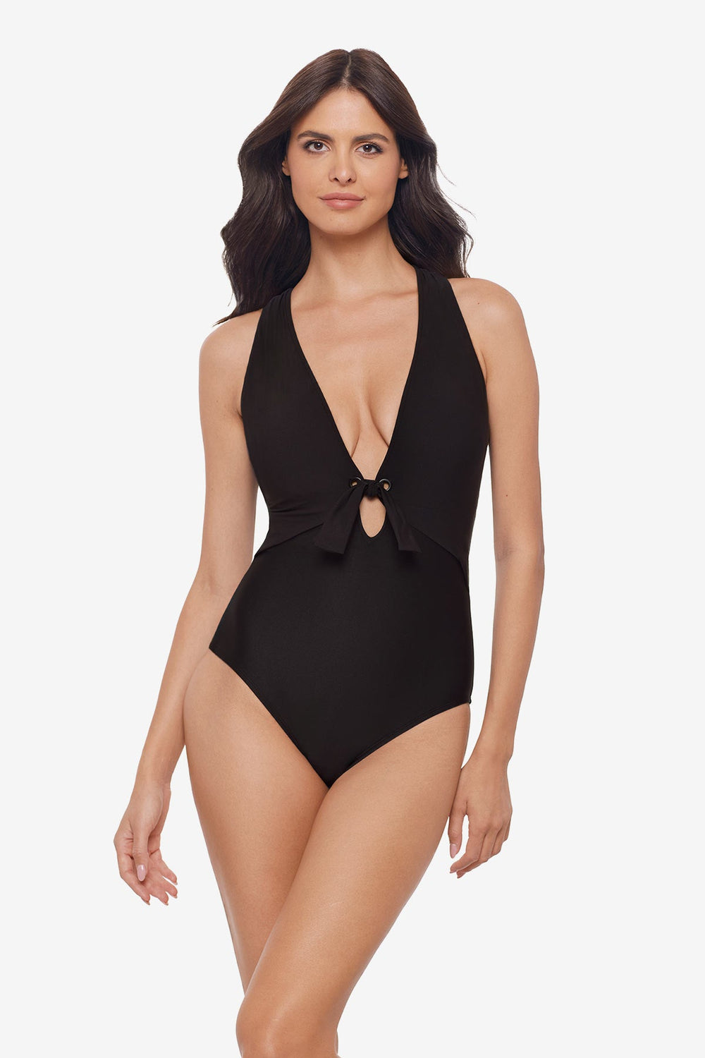 Magicsuit Solid Halle One Piece Swimsuit Black | Miraclesuit
