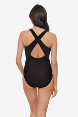 Magicsuit Solid Halle One Piece Swimsuit Black | Miraclesuit