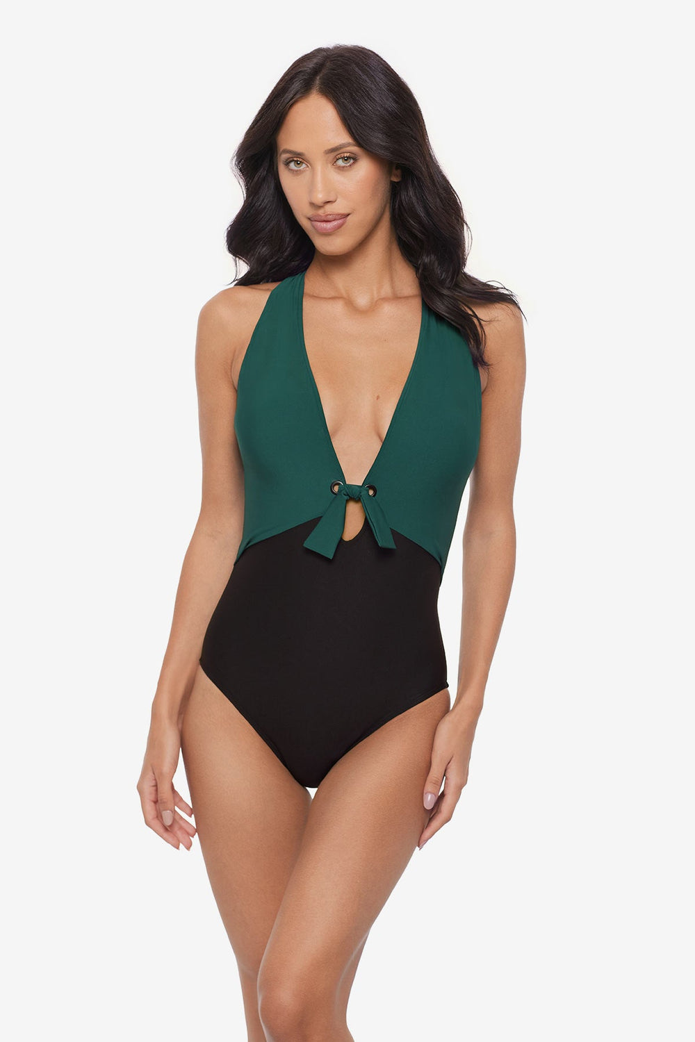 Magicsuit Solid Halle One Piece Swimsuit Black | Miraclesuit