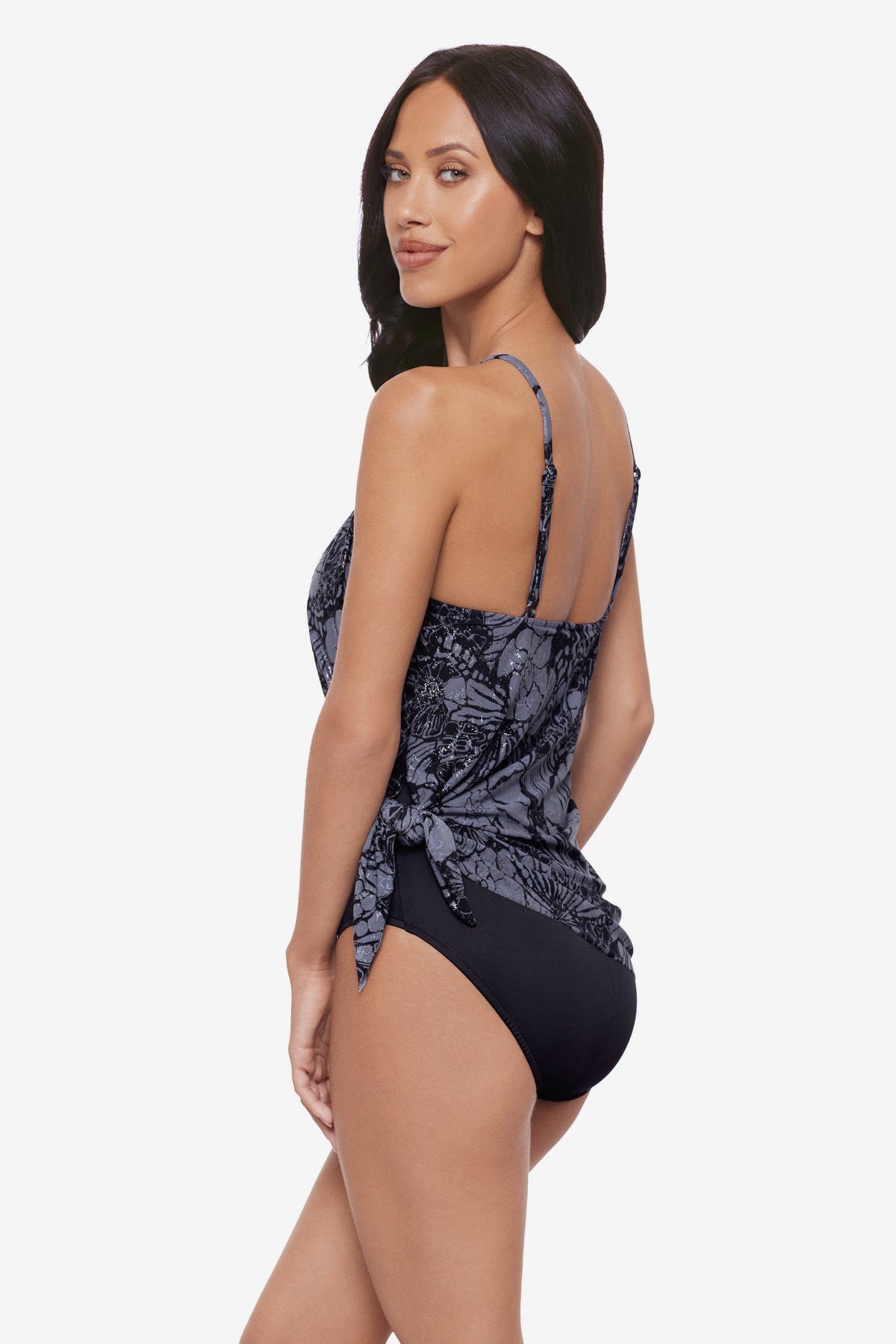 Magicsuit Shell Beach Parker One Piece Swimsuit Black/Multi | Miraclesuit