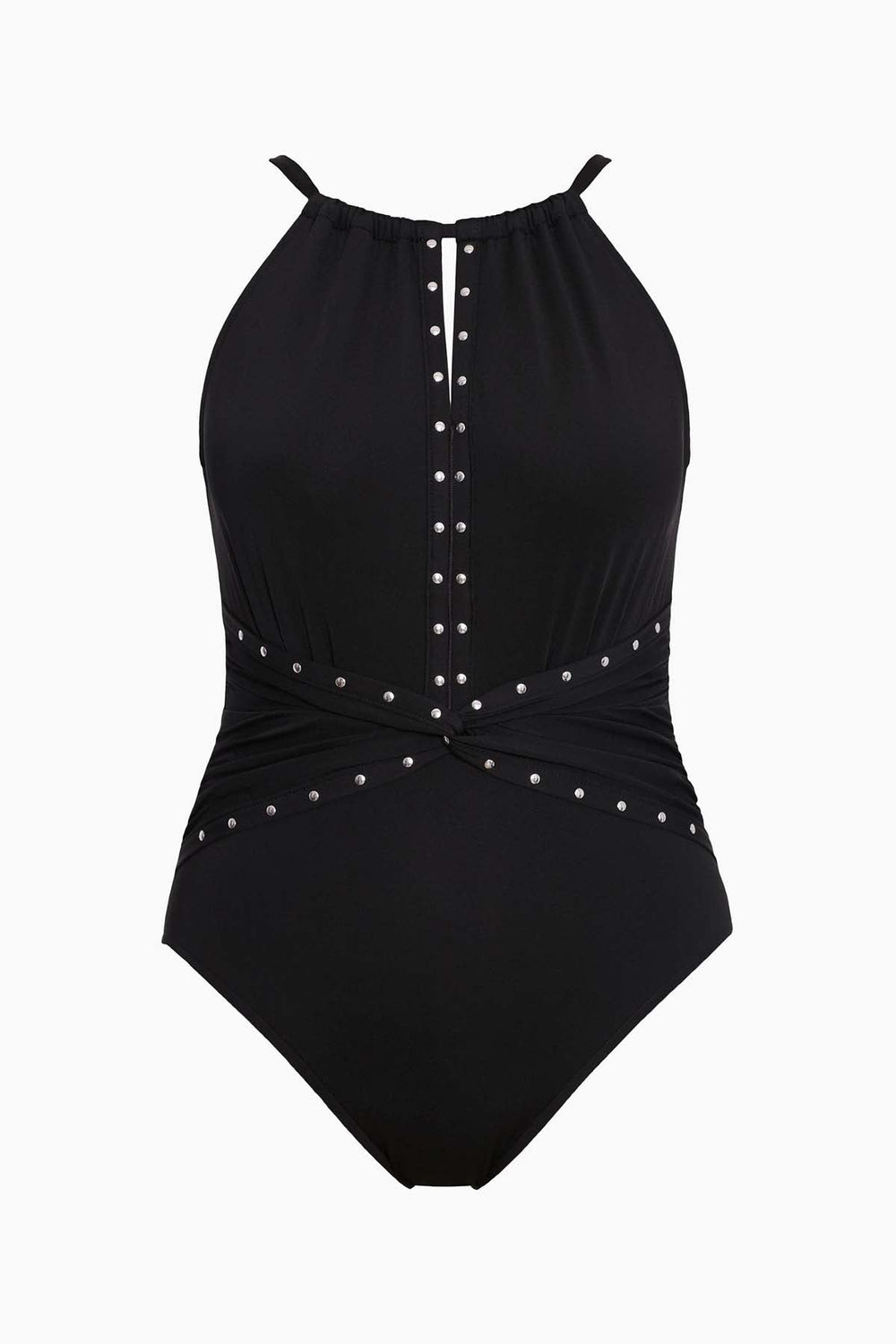 Magicsuit Riveted Diana One Piece Swimsuit Turquoise | Miraclesuit